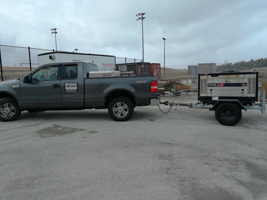 Belvedere Welding Gallery Photos - gallery-images/Truck and welder.jpg